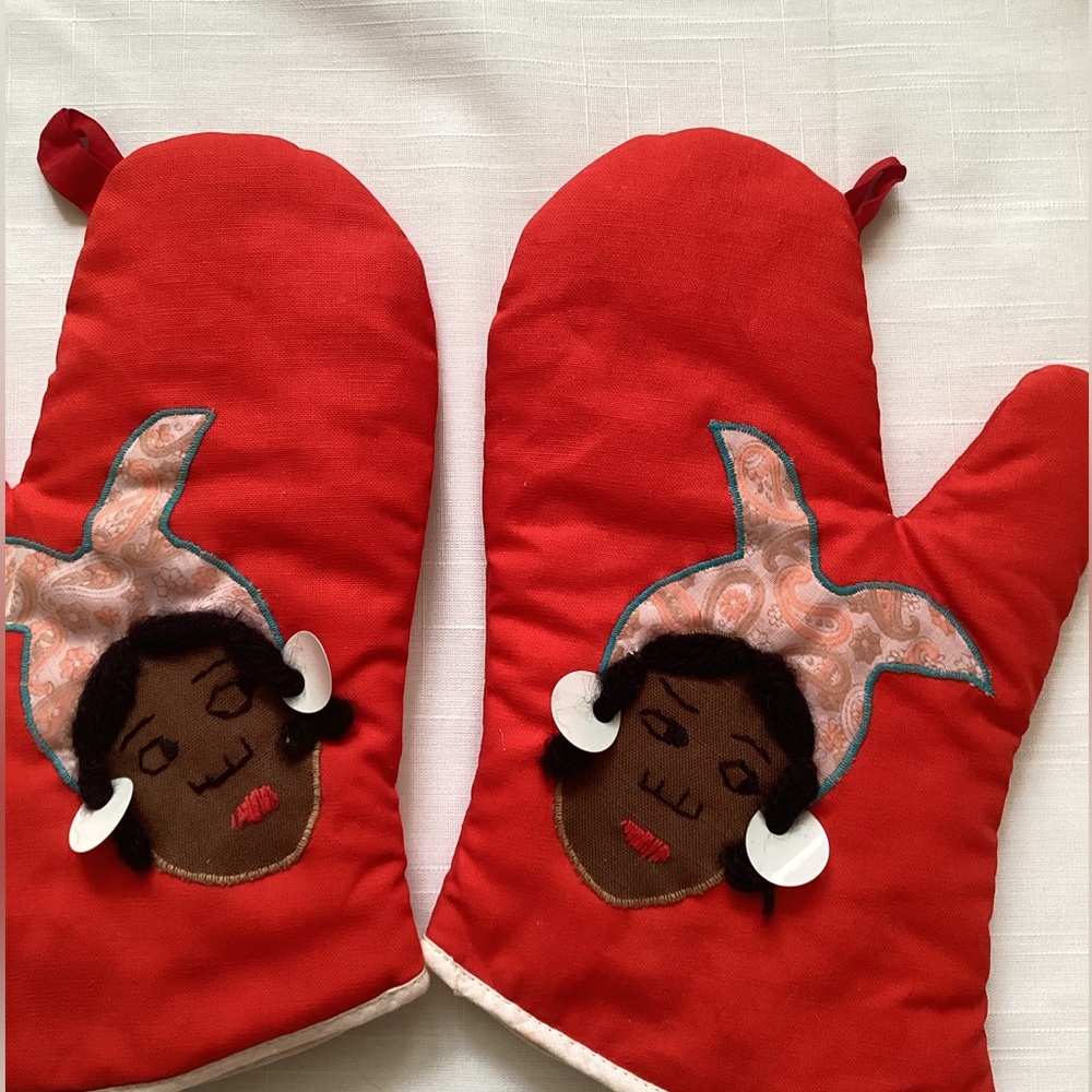 Handmade pot holders from Jamaica / Caribbean NEW